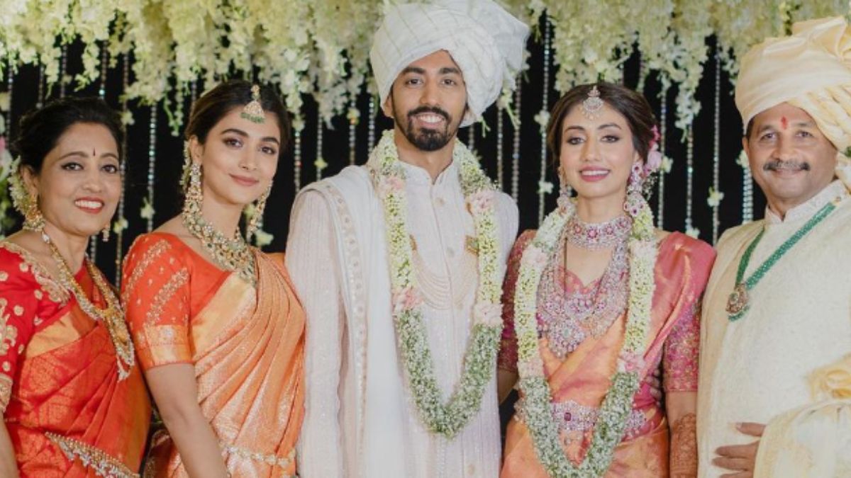 Pooja Hegde Drops Stunning Pics From Brother Rishabh's Wedding, Calls